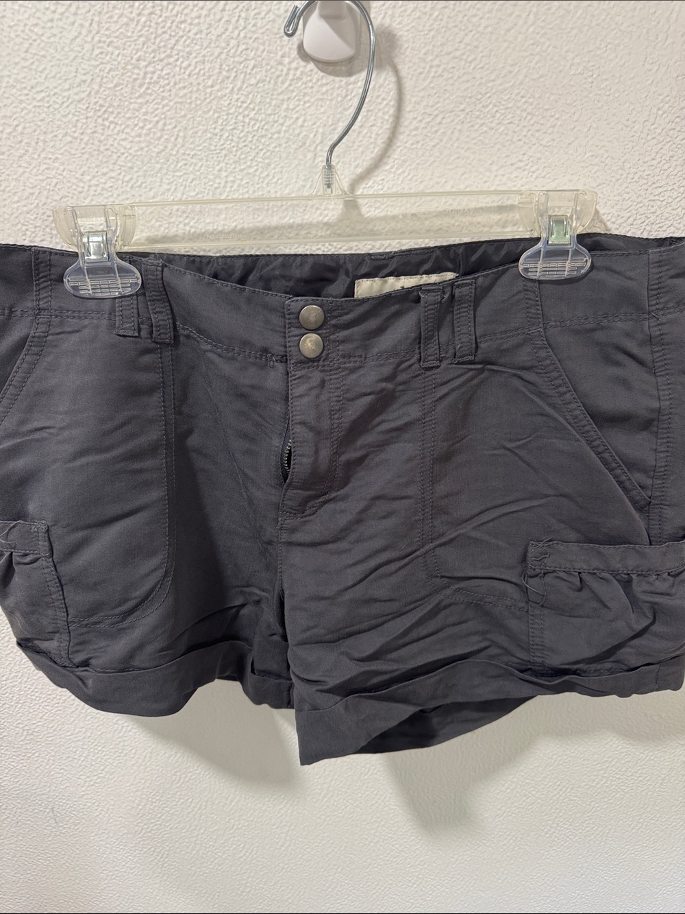 Old Navy Dark Gray Women's Cargo Shorts